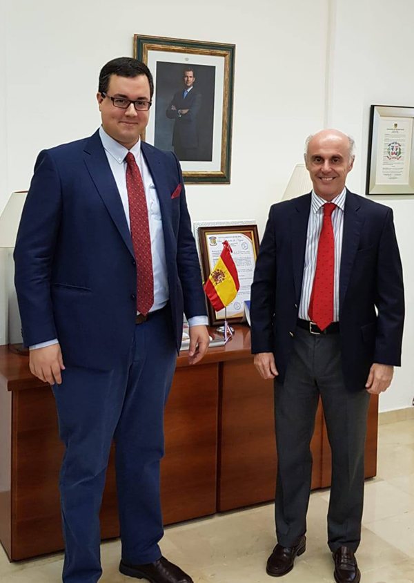 Recepción Oficial Embajador España