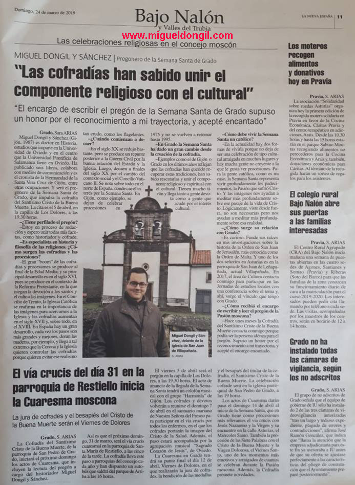Entrevista 24 marzo de 2019