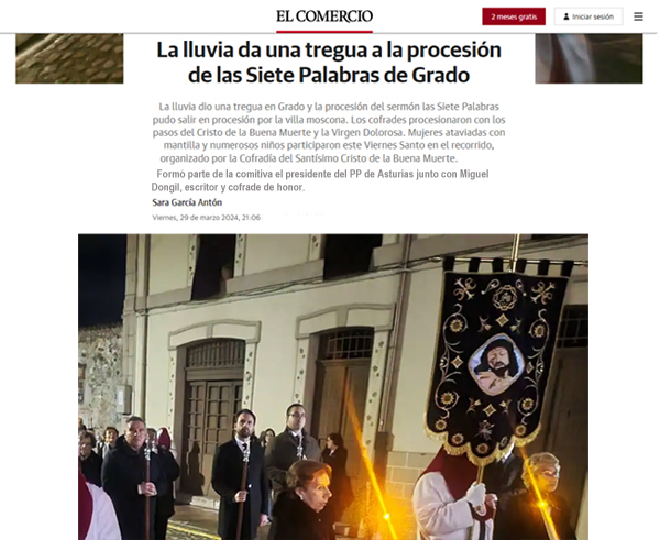 Noticia en la Prensa