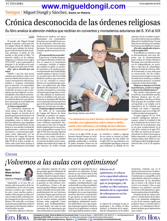 Entrevista 20 septiembre de 2018