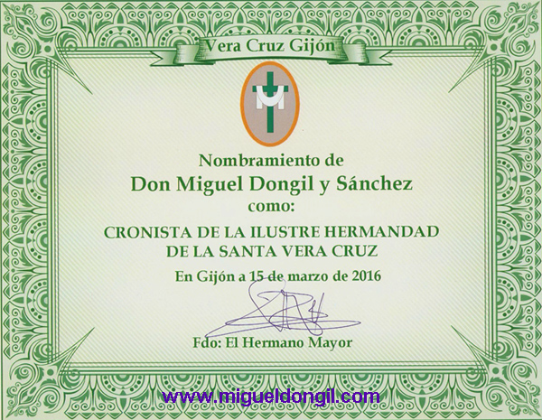 Diploma Cronista Vera Cruz